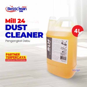 Mill 24 Dust Cleaner 4 Liter / Minyak Lobby Duster Pengangkat Debu Lantai