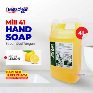 Mill 41 Hand Soap Lemon / Sabun Cuci Tangan - Jerigen 4 Liter