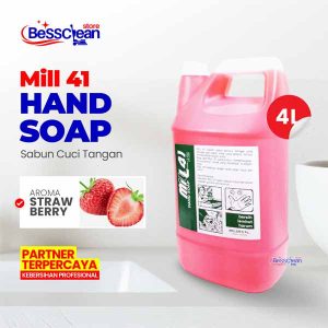 Mill 41 Hand Soap Strawberry 4L Sabun Cuci Tangan