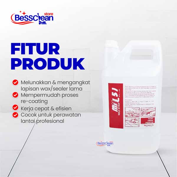 Mill 51 Wax Strip 4 Liter /Pelunak Sealer - Image 2