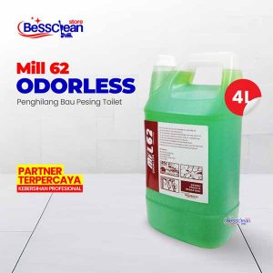 Mill 62 Odorless Penghilang Bau Pesing 4 Liter / Menetralkan Bau Kamar Mandi Septik Tank
