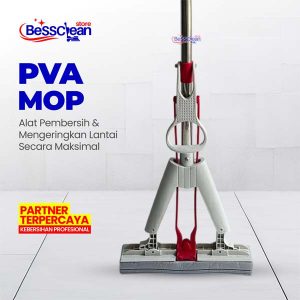 Alat Pel Lantai Spons PVA / Floor Mop Pembersih Lantai Karet / Alat Pel Lantai Spons Rubber