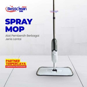 Pel Lantai Semprot Otomatis dengan Tangki Air – Spray Mop Microfiber Praktis