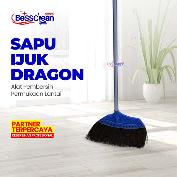 Sapu Ijuk Dragon Tebal Asli 100% – Kuat & Anti Rontok
